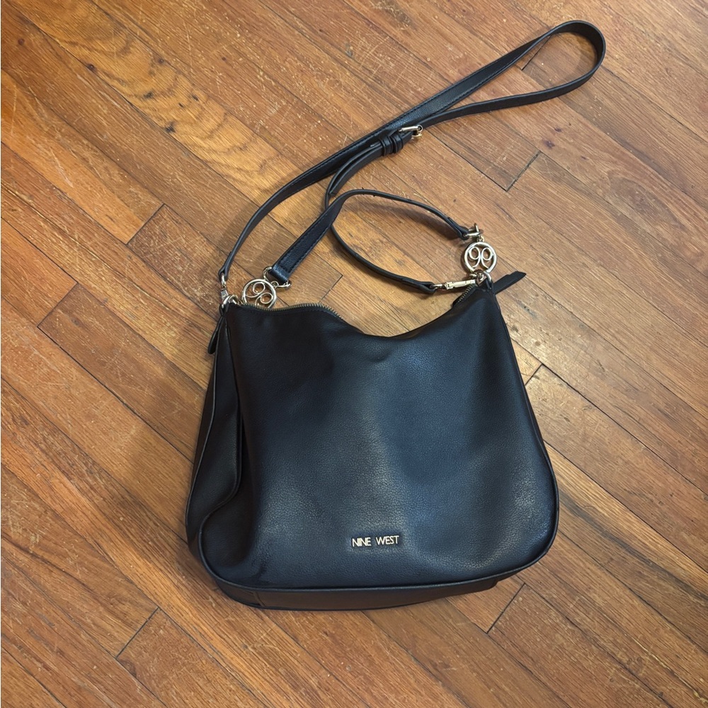 Nine West Elegant Black Shoulder Bag